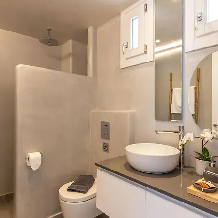 アパート Callisti With Pool View And Calypso Upper Floor With Sea View Mykonos Town