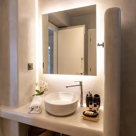 アパート Callisti With Pool View And Calypso Upper Floor With Sea View Mykonos Town