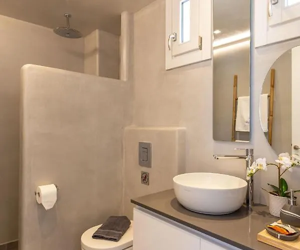 Daire Callisti With Pool View And Calypso Upper Floor With Sea View Mykonos Town