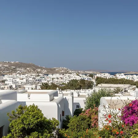 Callisti With Pool View And Calypso Upper Floor With Sea View Appartamento Mykonos Town