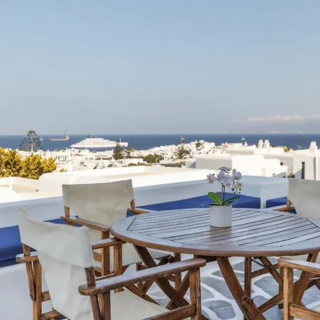 Appartamento Callisti With Pool View And Calypso Upper Floor With Sea View Mykonos Town