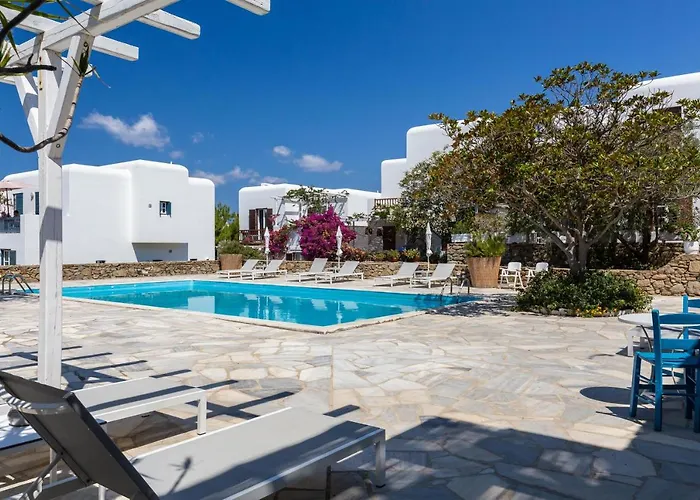 Callisti With Pool View And Calypso Upper Floor With Sea View Διαμέρισμα Mykonos Town