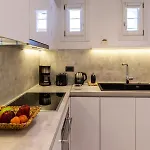 Callisti With Pool View And Calypso Upper Floor With Sea View Apartment Mykonos Town
